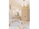 Elegant bathroom with a jetted tub, marble finishes, and custom lighting at 5558 Brookline Dr, Orlando, FL 32819