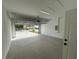 A spacious garage with an automatic door and plenty of open space at 1006 India St, Haines City, FL 33844