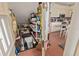 Quaint kitchen view from pantry featuring modern appliances and ample countertop space at 1508 Delaney Ave, Orlando, FL 32806