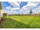 Expansive backyard featuring lush grass, perfect for outdoor activities and enjoying nature at 18339 Oliver Twist Way, Winter Garden, FL 34787