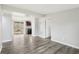 Inviting dining area showcasing neutral walls and flooring, with views into the adjacent kitchen at 2934 Truman Blvd, Sanford, FL 32771