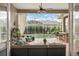 A covered patio overlooks a sparkling pool and spa, creating a relaxing outdoor retreat at 10742 Boca Pointe Dr, Orlando, FL 32836