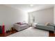 Bedroom with hardwood floors and plantation shutters at 1165 Cardinal Creek Pl, Oviedo, FL 32765