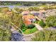 Beautiful aerial view of home featuring mature landscaping and a circular driveway at 1246 Pallister Ln, Lake Mary, FL 32746