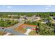 Aerial view of the home within a residential neighborhood surrounded by lush trees at 13258 Sw 29Th Cir, Ocala, FL 34473