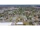 Wide aerial view of a suburban neighborhood with tree-lined streets and a mix of single-Gathering homes at 14 E Cypress St, Davenport, FL 33837