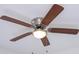 Stylish ceiling fan with wood-look blades at 15760 Sw 55Th Avenue Rd, Ocala, FL 34473