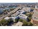 Breathtaking aerial view of the complex, showing proximity to downtown, highway, and lake at 206 E South St # 1030, Orlando, FL 32801