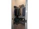 Walk-in closet featuring ample storage space with organizational shelves and hanging racks at 207 Valencia Rd, Debary, FL 32713