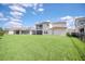 Exterior of home with lush green lawn and screened in patio at 9014 Sonoma Coast Dr, Winter Garden, FL 34787