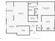 Floorplan showing layout of the main bedroom, kitchen, and living room at 200 Maitland Ave # 131, Altamonte Springs, FL 32701