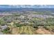Aerial shot shows property's boundaries with beautiful land and tree coverage at 255 Butterfly Forest Rd, Geneva, FL 32732