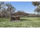 A metal carport in an open field at 255 Butterfly Forest Rd, Geneva, FL 32732