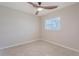 Neutral bedroom with ceiling fan and a window that provides lots of natural light at 1361 Hobson St, Longwood, FL 32750