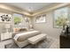 Bright bedroom with ample natural light, featuring a neutral color palette at 1780 Old Mission Rd, Edgewater, FL 32132