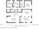 Detailed floor plan showcasing the layout of the home, including room dimensions at 1870 Bridgeview Cir, Orlando, FL 32824