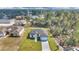 An aerial view of the home, surrounded by lush trees and well-maintained landscaping at 2844 Sw 162Nd Street Rd, Ocala, FL 34473