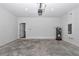 An empty garage features concrete floors and block walls at 2844 Sw 162Nd Street Rd, Ocala, FL 34473