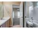 Bathroom with a shower and tub combination at 418 Laurenburg Ln, Ocoee, FL 34761