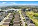 Bird's eye view of a single Gathering home in a community near a golf course and ponds at 53 High Vista Dr, Davenport, FL 33837