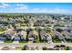 Aerial view of a residential neighborhood showcasing well-manicured lawns at 53 High Vista Dr, Davenport, FL 33837