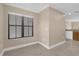 Cozy dining area with a window providing natural light and neutral walls at 706 Westpark Way # 203, Celebration, FL 34747