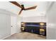 Minimalist bedroom with decorative lighting and sleek headboard at 17529 Eve Dr, Montverde, FL 34756