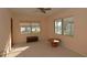 Bright bedroom with carpet flooring and scenic lake views at 3045 Cecelia Dr, Apopka, FL 32703