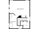 Detailed layout of the primary bedroom, bathroom, walk-in closet, and water closet on the floor at 662 Lake Dr, Altamonte Springs, FL 32701