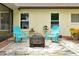 Inviting patio with comfortable seating, ideal for relaxing and enjoying the outdoor ambiance at 9236 Baton Rouge Dr, Orlando, FL 32818