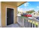 Covered patio area with outdoor storage closet, perfect for relaxing and enjoying the surroundings at 1015 S Hiawassee Rd # 3514, Orlando, FL 32835