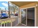 Cozy patio with sliding glass doors offering relaxing outdoor space and natural light at 1015 S Hiawassee Rd # 3514, Orlando, FL 32835