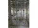 Interior view of metal framing and wiring in a new home construction at 1017 Randall St, Orlando, FL 32805
