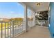 Balcony with a view of the neighborhood park offers fresh air and outside space at 13838 Walcott Ave, Orlando, FL 32827