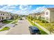 Charming street view of homes with manicured lawns lining the street at 17846 Adrift Rd, Winter Garden, FL 34787