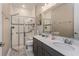 Bathroom featuring double sinks, shower and bath at 2157 Bay Line Rd, Oakland, FL 34787