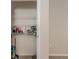 Organized walk-in closet with ample shelving space for storage and organization at 3762 Sungrove Cir, Sanford, FL 32771