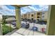 Balcony overlooking the parking lot at 8103 Lillies Way # 202, Orlando, FL 32825