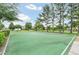 Community basketball court with well-maintained court and surrounding green space at 9130 Sabal Pine Way, Orlando, FL 32832