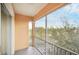 Screened-in balcony with a lovely view, perfect for enjoying the outdoors at 13500 Turtle Marsh Loop # 839, Orlando, FL 32837