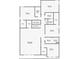 Second-floor plan featuring bedrooms, bathrooms, a bonus room, and a laundry room with dimensions at 1440 Pro Shop Ct, Davenport, FL 33896