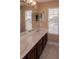 Bathroom featuring double sinks and large mirror at 15313 Hayworth Dr, Winter Garden, FL 34787