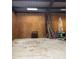 Open garage space with concrete floors, perfect for workshop or storage at 18468 Sabal St, Orlando, FL 32833