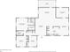 Detailed floorplan shows layout of the home with bedrooms, bathrooms, and living areas at 2021 Canal Rd, Deltona, FL 32738