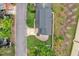 Aerial view of a home with a dark gray roof and well-maintained landscaping at 2923 Cornell Ave, Orlando, FL 32804
