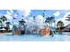 Community waterpark with slides and splash pad for hours of Gathering fun at 4289 Prologue Way, Kissimmee, FL 34746