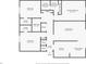 Detailed floor plan showcasing the layout of the home with bedrooms, bathrooms, living spaces, and kitchen at 4405 S Semoran Blvd # 7, Orlando, FL 32822