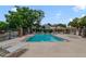 Community pool with lounge chairs and a covered pavilion, ideal for relaxation at 944 Glen Abbey Cir, Winter Springs, FL 32708