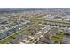 Aerial view of the community showcasing its many homes and street layout at 1443 Lassen St, Haines City, FL 33844
