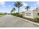Entrance to The Palms at Venetian Bay, a beautiful community at 211 Venetian Palms Blvd, New Smyrna Beach, FL 32168